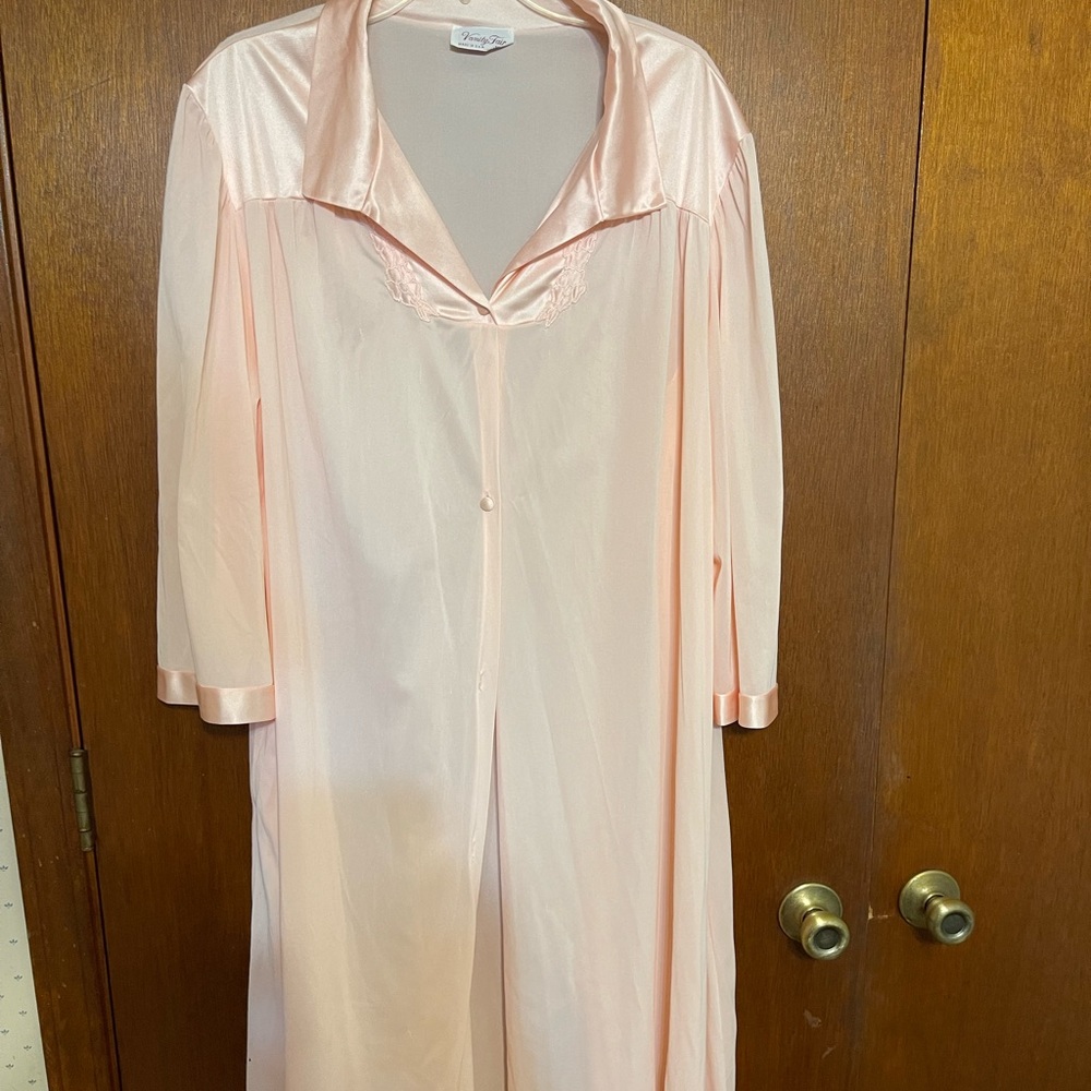 Vanity fair pink robe XXL vintage